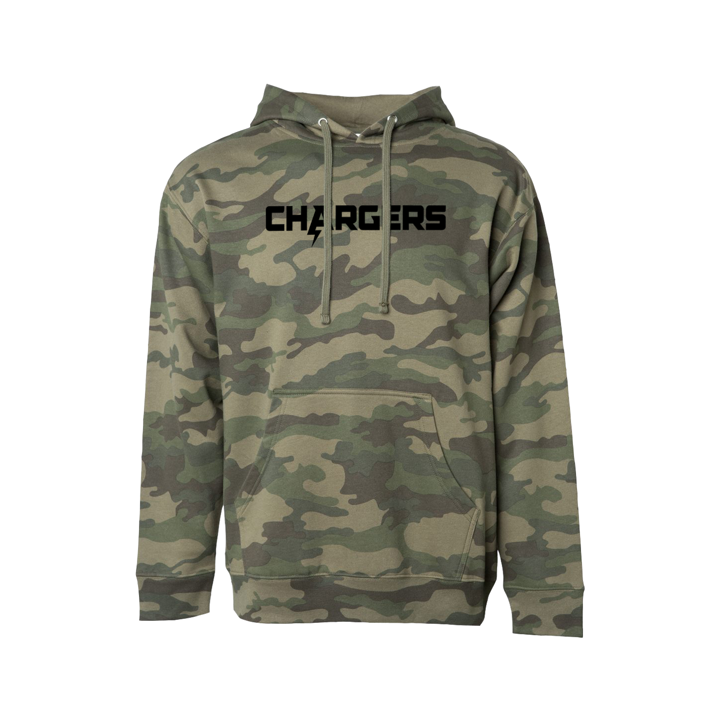 Chargers HB 2026 Black on Camo - Unisex Hoodie