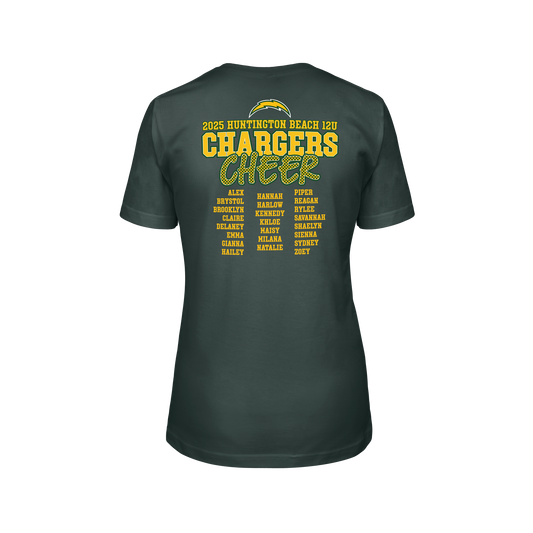 2025 12u Cheer - Womens Fitted T-Shirt