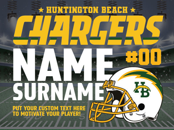 Football Custom Yard Signs