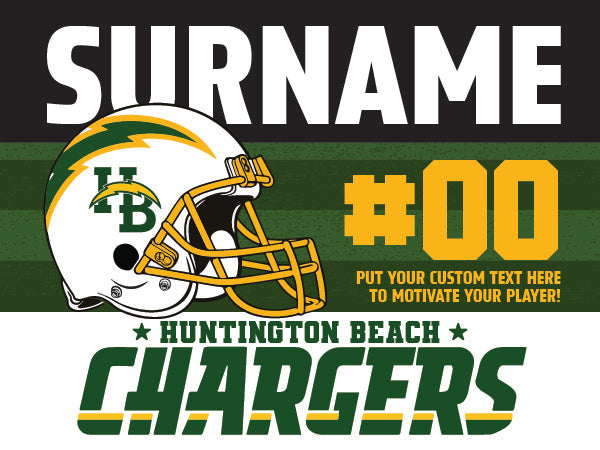 Football Custom Yard Signs