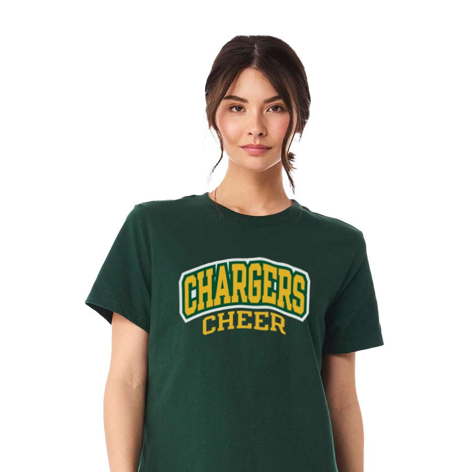 Chargers Cheer - Womens Heavy T-Shirt