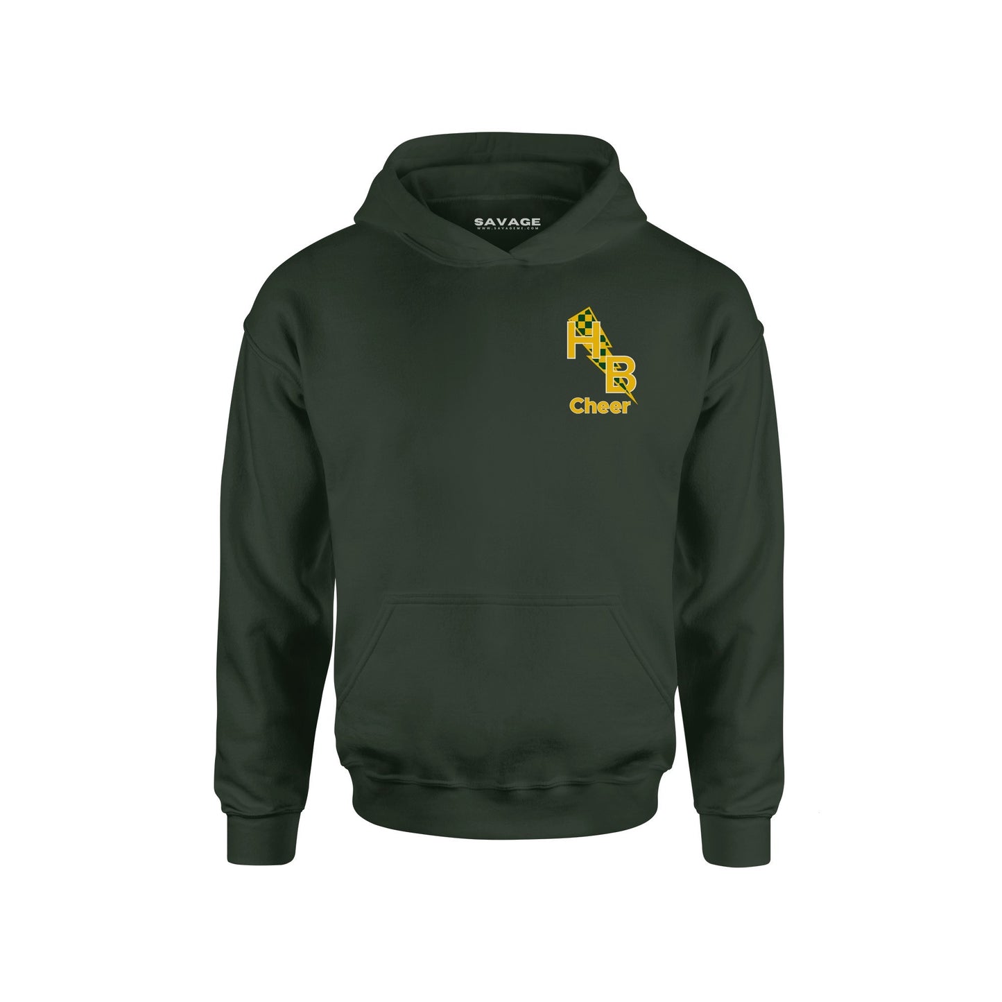 Cheer Gold Checkered - Unisex Hoodie