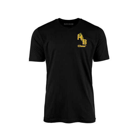 Cheer Gold Checkered - Unisex T-Shirt