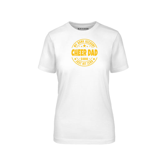 Cheer Dad - Womens Fitted T-Shirt