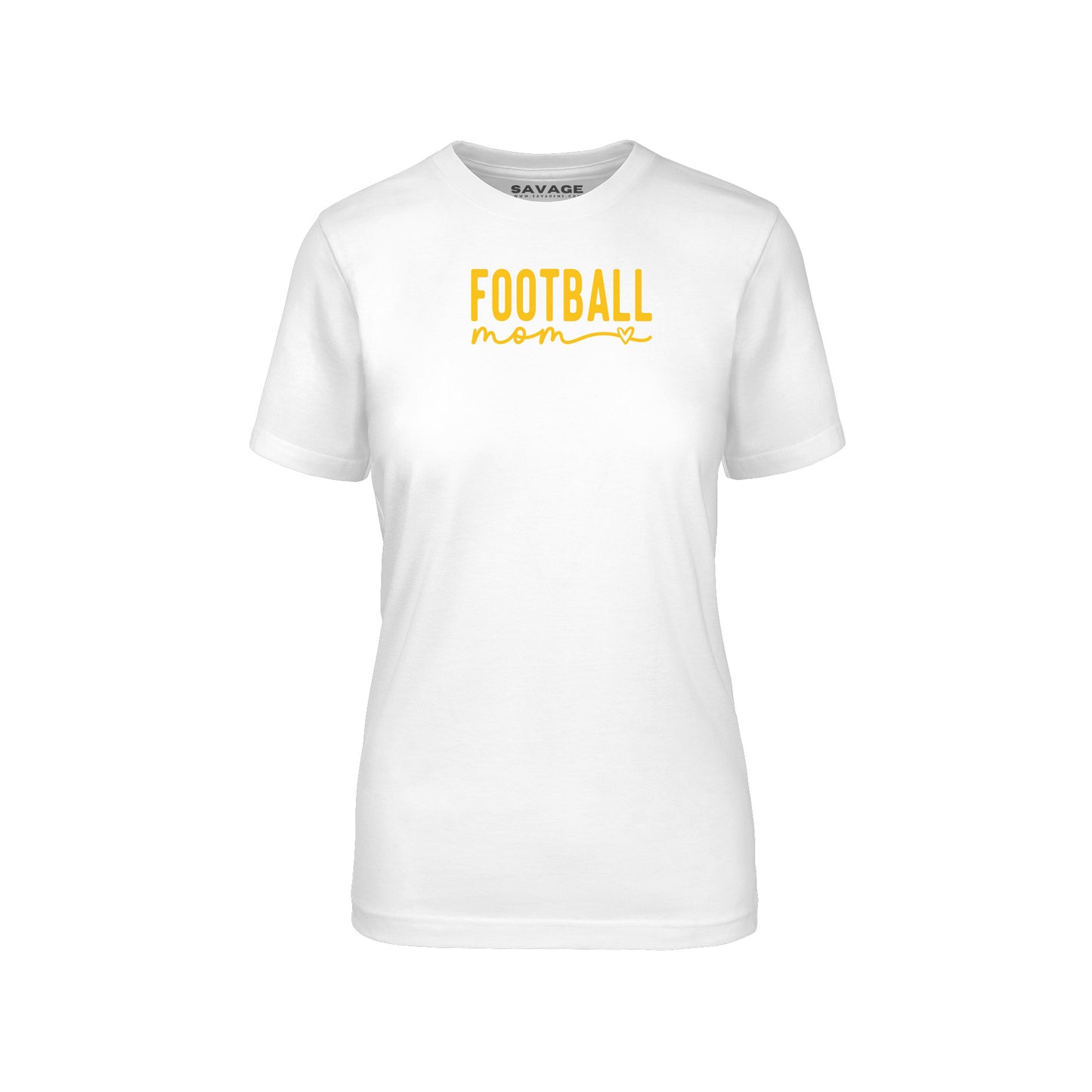 Football Mom Gold - Womens T-Shirt