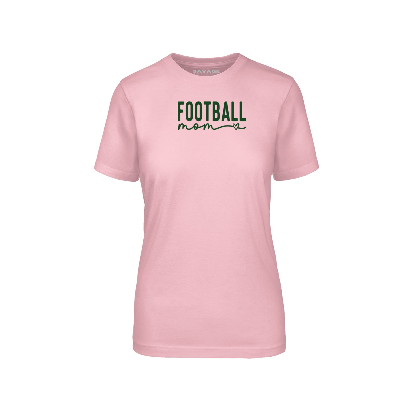 Football Mom Green - Womens T-Shirt