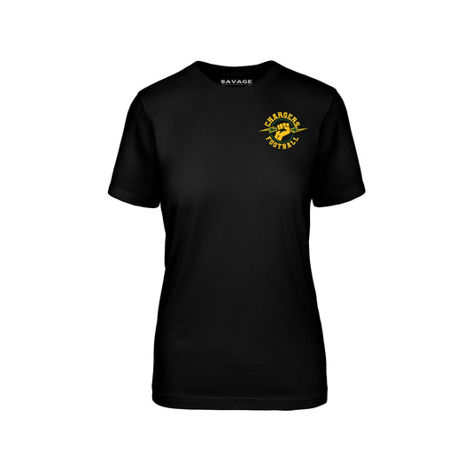 Lightning Gold - Womens Fitted T-Shirt