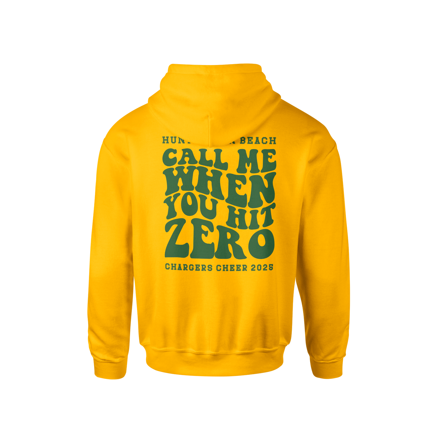Call Me When you Hit Zero Green - Unisex Hoodie