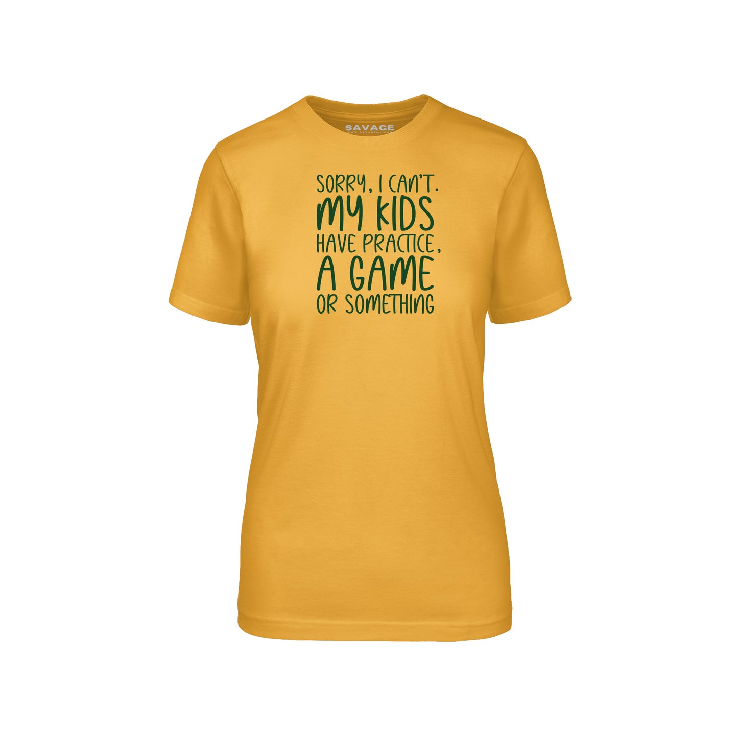 Sorry Can't Green - Womens T-Shirt