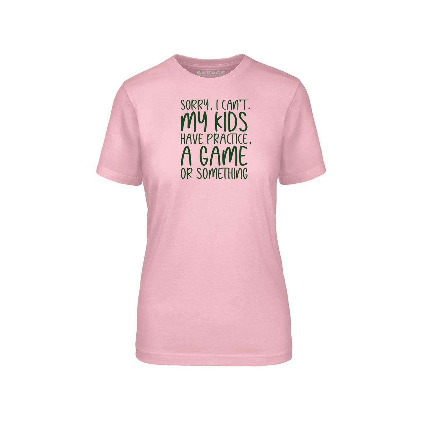 Sorry Can't Green - Womens T-Shirt