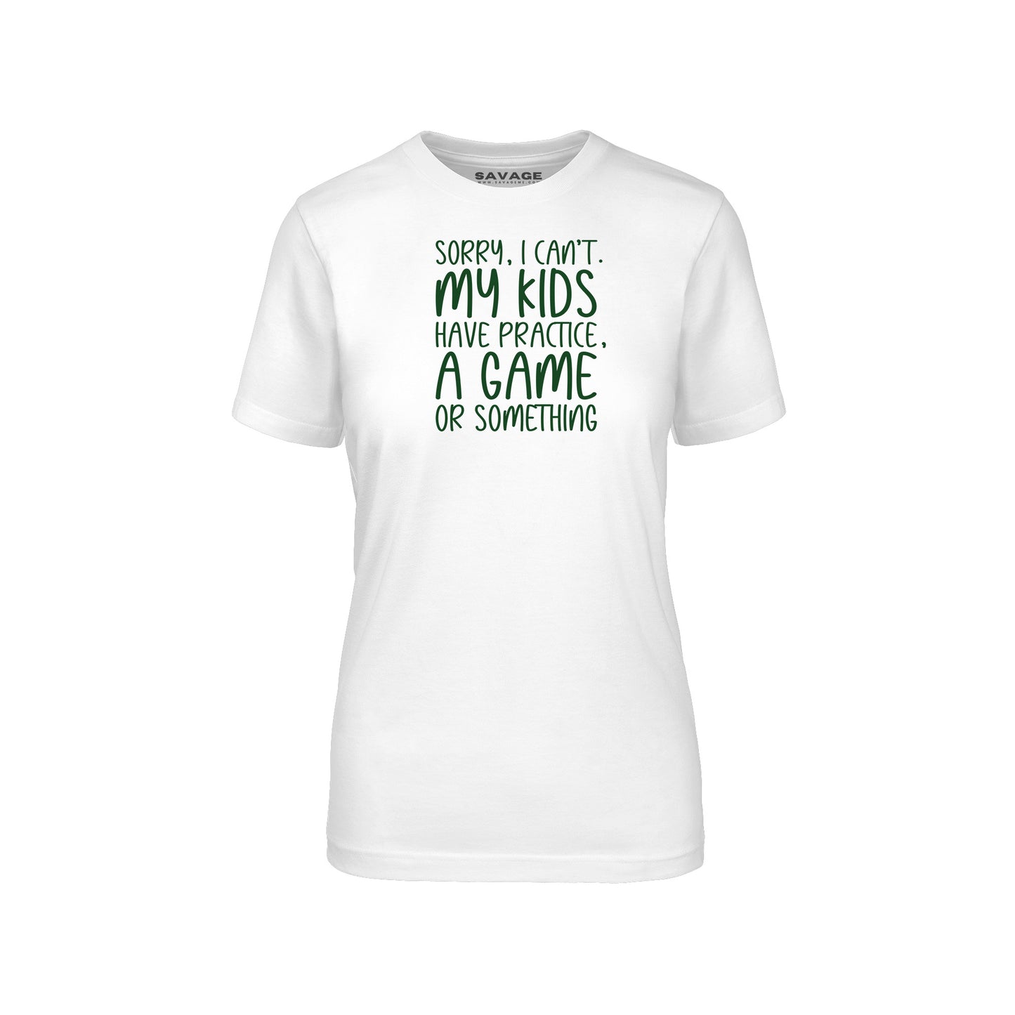 Sorry Can't Green - Womens T-Shirt