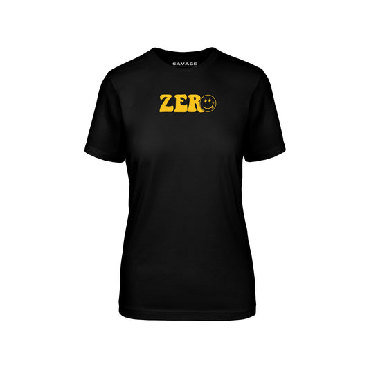 Call Me When you Hit Zero Gold - Womens Fitted T-Shirt