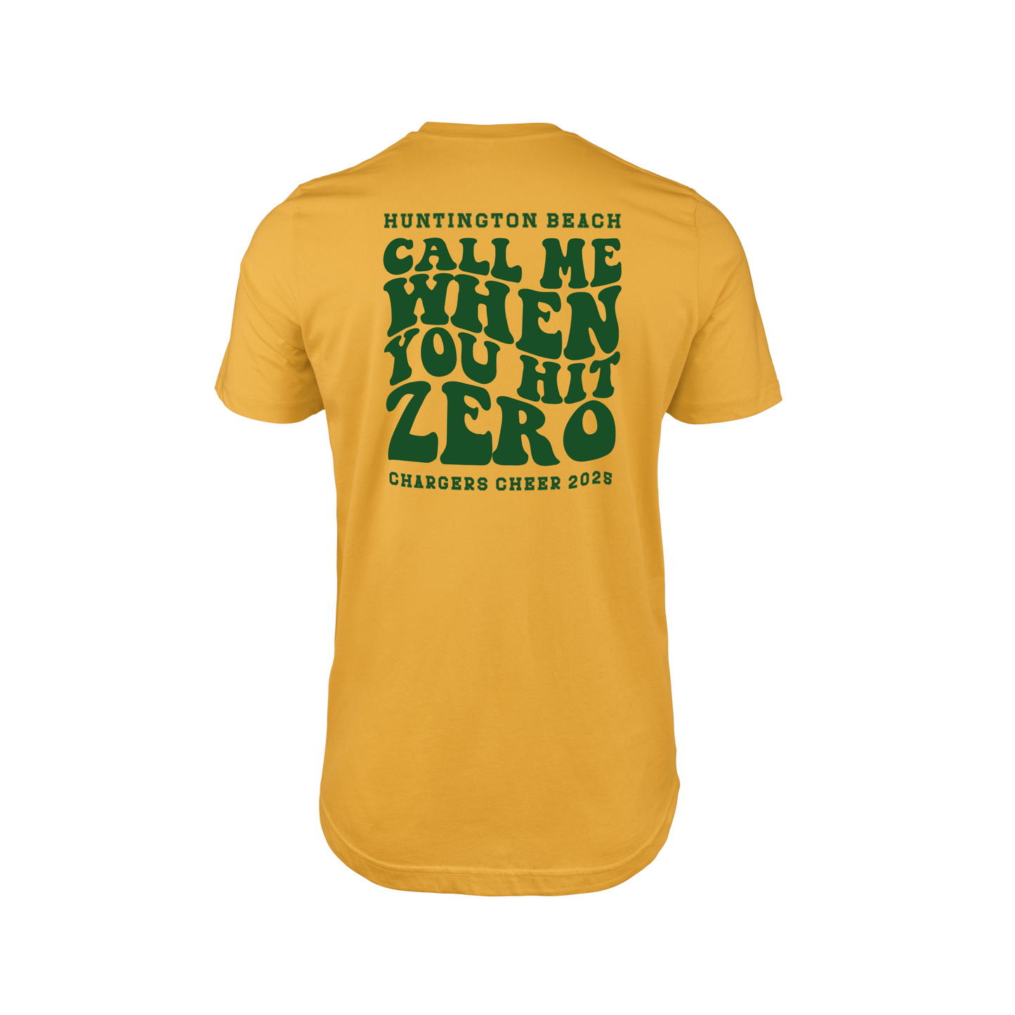 Call Me When you Hit Zero Green - Unisex T-Shirt