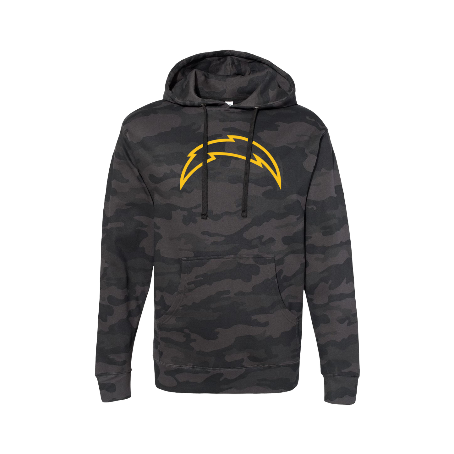 Chargers HB 2026 Gold Bolt on Camo - Unisex Hoodie