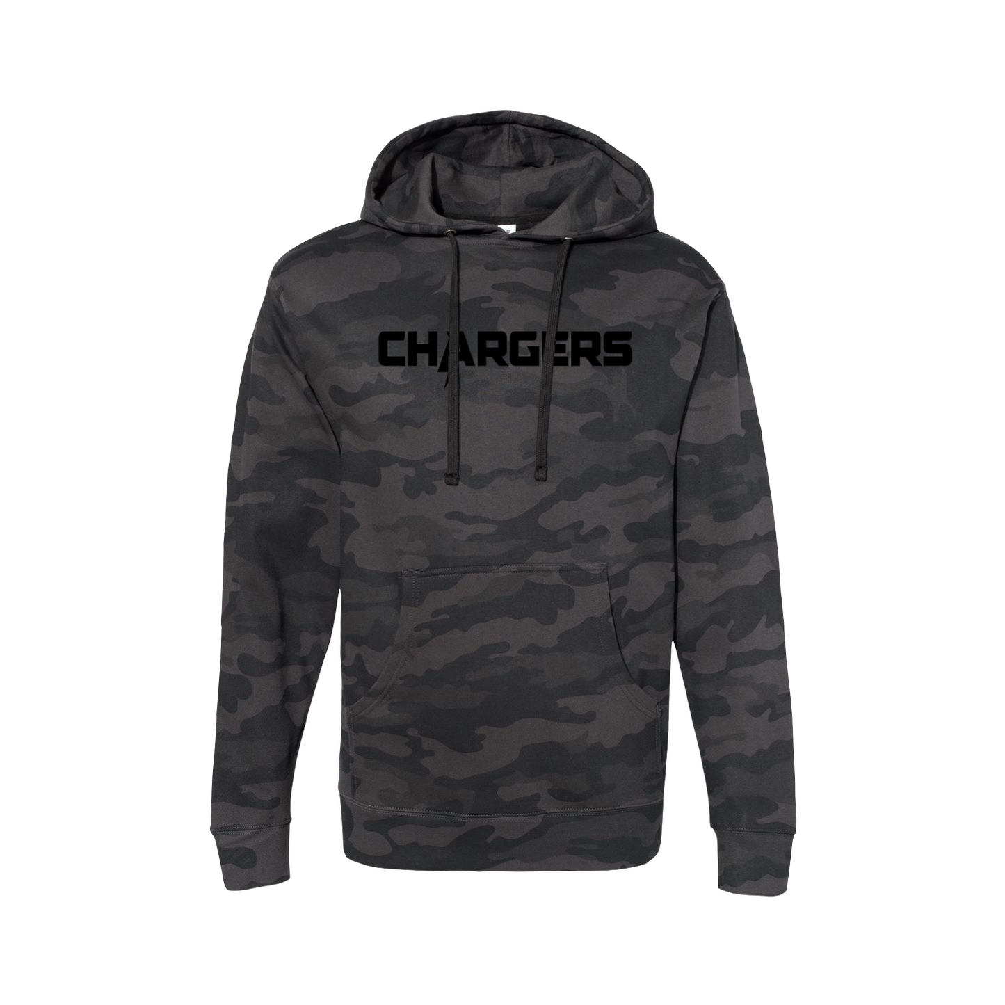 Chargers HB 2026 Black on Camo - Unisex Hoodie