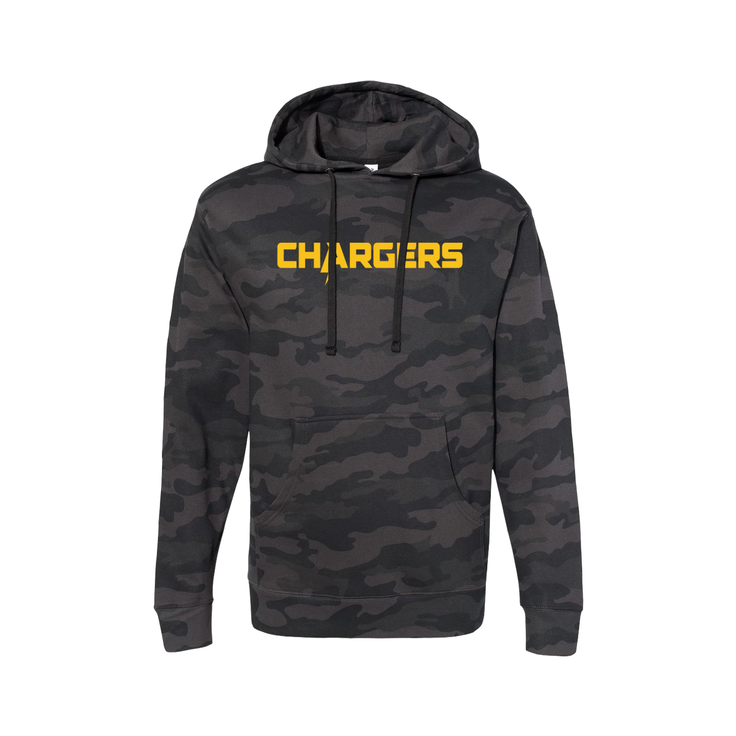 Chargers HB 2026 Gold on Camo - Unisex Hoodie