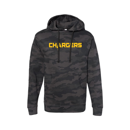 Chargers HB 2026 Gold on Camo - Unisex Hoodie