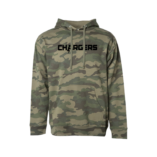 Chargers HB 2026 Black on Camo - Unisex Hoodie