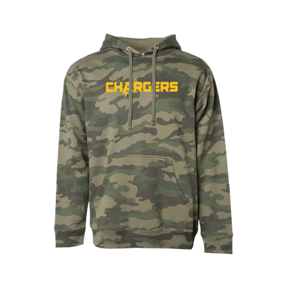Chargers HB 2026 Gold on Camo - Unisex Hoodie