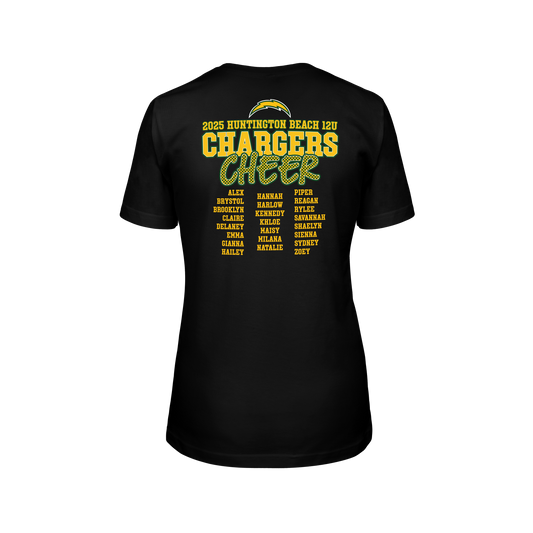 2025 12u Cheer - Womens Fitted T-Shirt