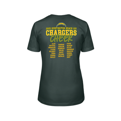 2025 12u Cheer - Womens Fitted T-Shirt