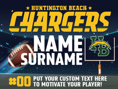 Football Custom Yard Signs