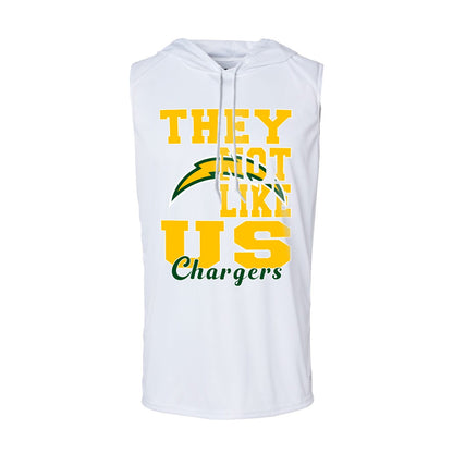 Not Like Us - Sleeveless Hooded Dry Fit T-Shirt