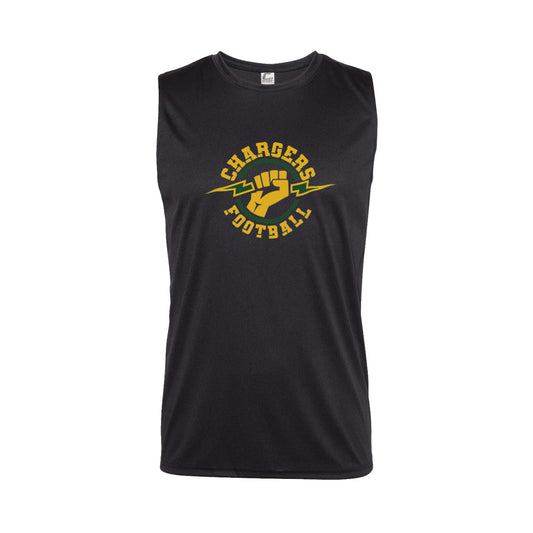 Chargers Lightning - Sleeveless Dry Fit T-Shirt