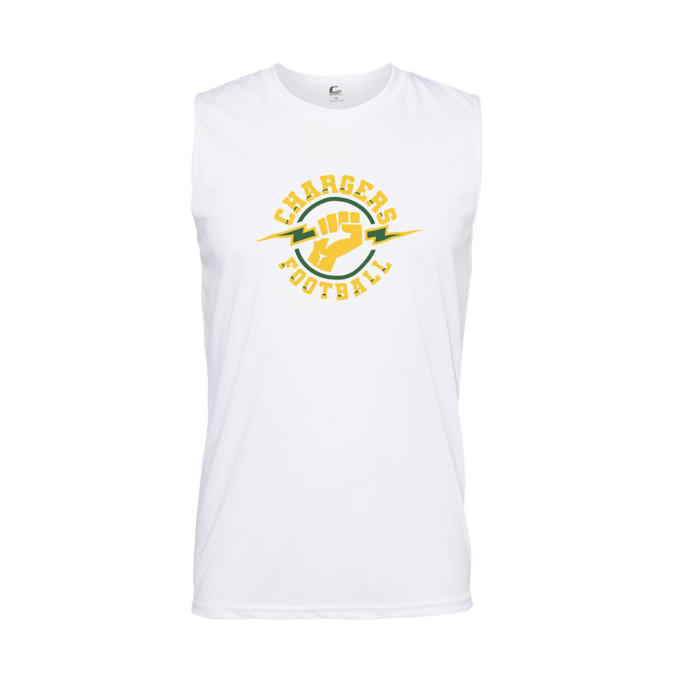 Chargers Lightning - Sleeveless Dry Fit T-Shirt
