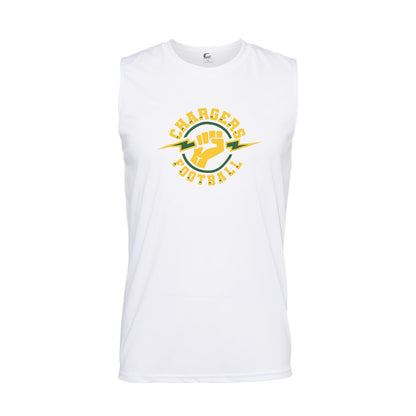 Chargers Lightning - Sleeveless Dry Fit T-Shirt