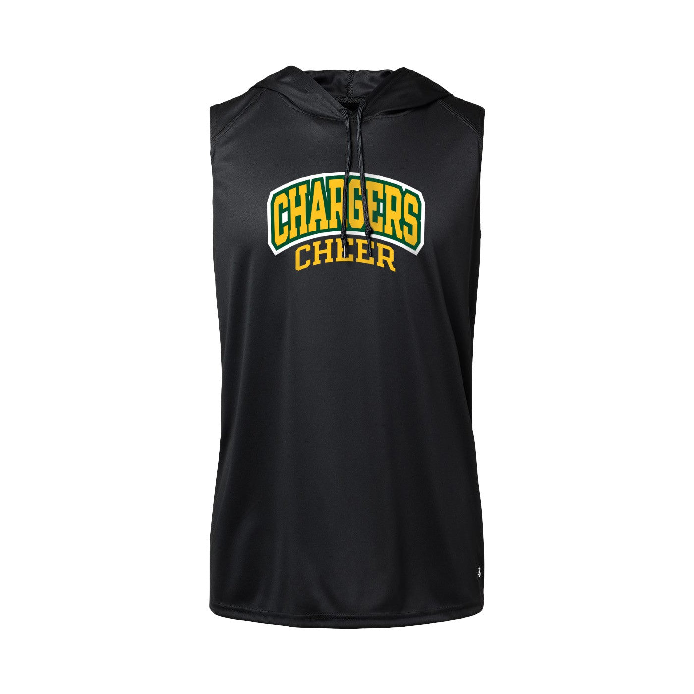 Chargers Cheer - Sleeveless Hooded Dry Fit T-Shirt