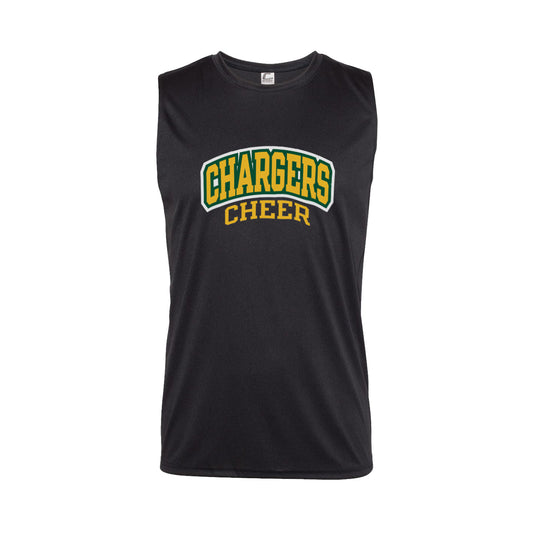 Chargers Cheer - Sleeveless Dry Fit T-Shirt