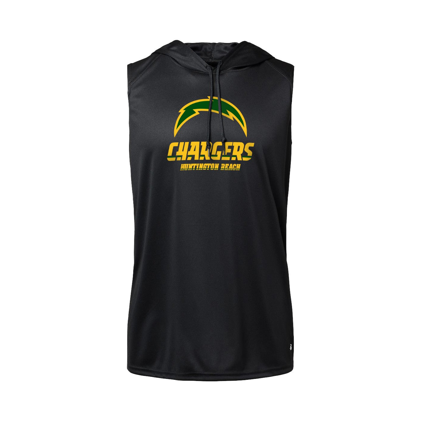 Chargers Classic Gold - Sleeveless Hooded Dry Fit T-Shirt