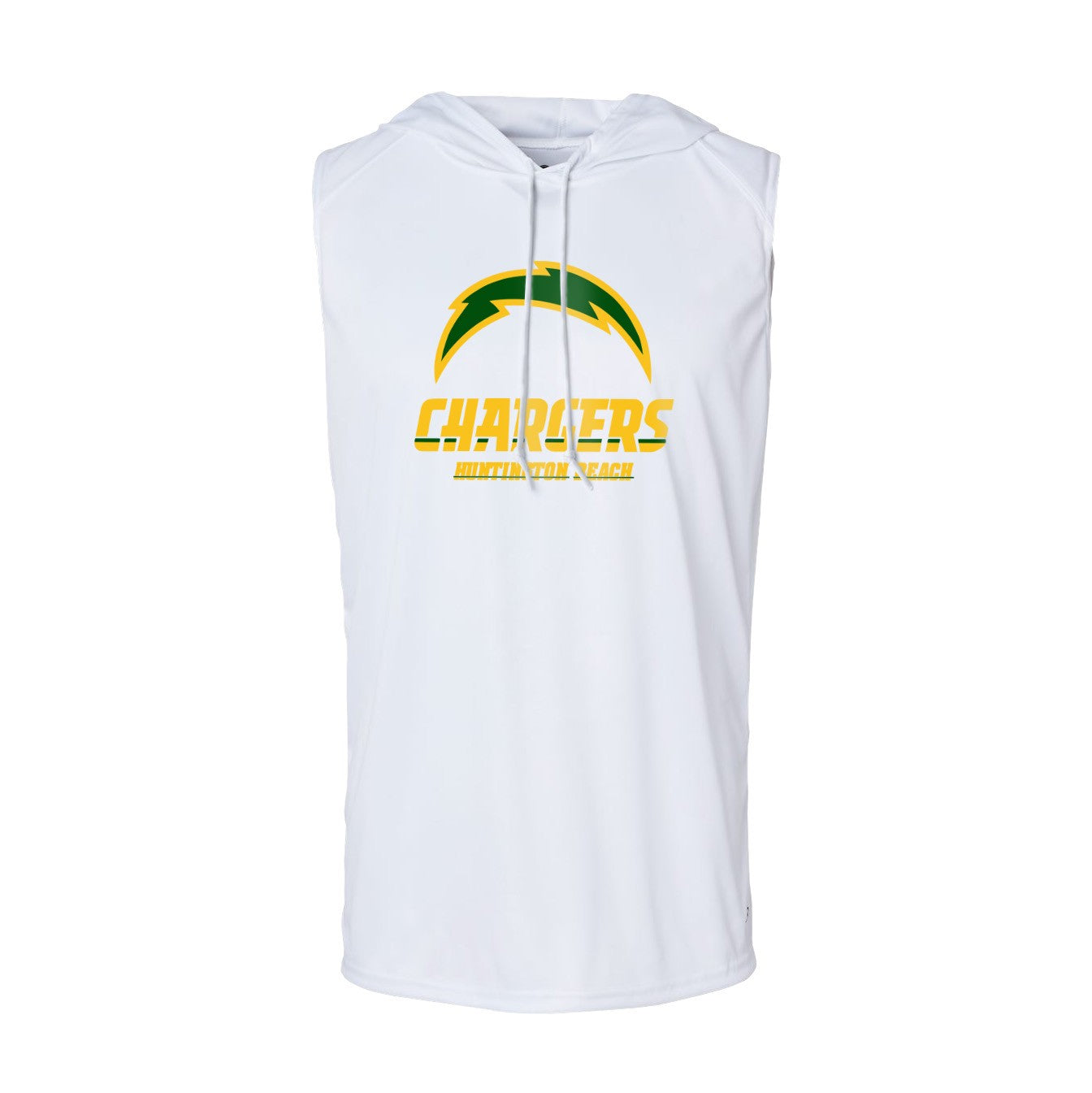 Chargers Classic Gold - Sleeveless Hooded Dry Fit T-Shirt