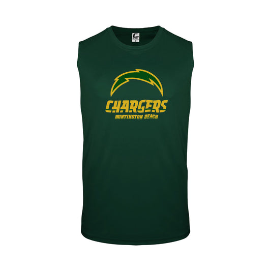 Chargers Classic Gold - Sleeveless Dry Fit T-Shirt