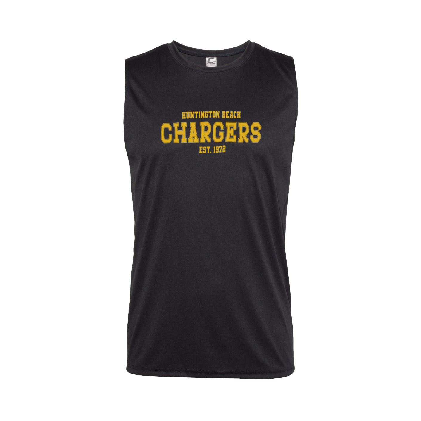 Chargers Gold - Sleeveless Dry Fit T-Shirt