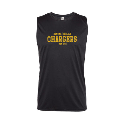 Chargers Gold - Sleeveless Dry Fit T-Shirt