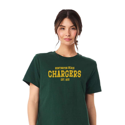 Chargers Gold - Womens Heavy T-Shirt