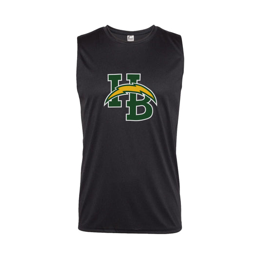 Chargers HB Lockup - Sleeveless Dry Fit T-Shirt
