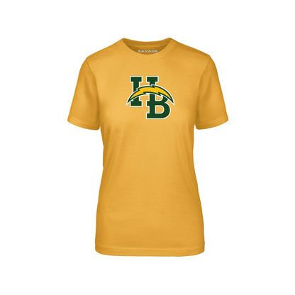 Chargers HB Lockup 2025 - Womens Fitted T-Shirt