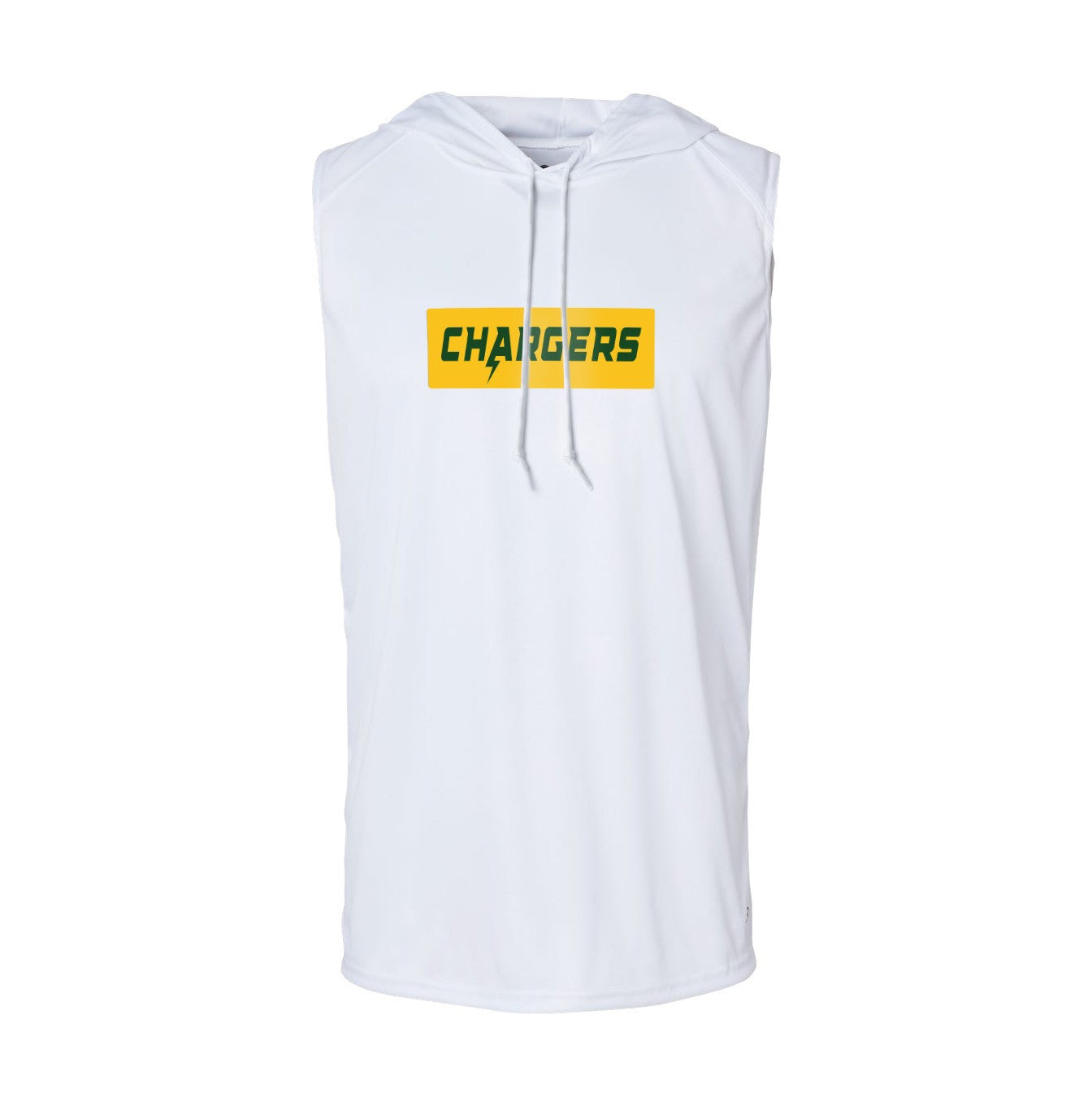 Chargers Supreme Gold - Sleeveless Hooded Dry Fit T-Shirt