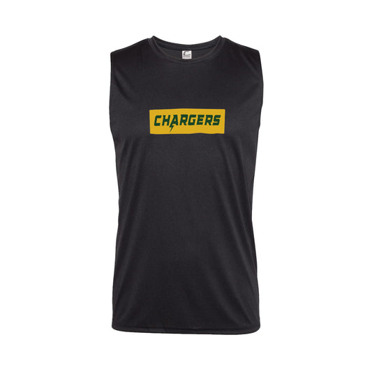 Chargers Supreme Gold - Sleeveless Dry Fit T-Shirt