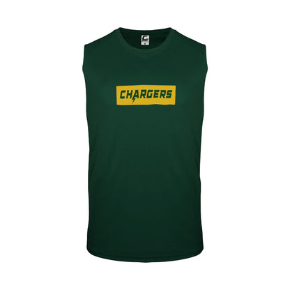 Chargers Supreme Gold - Sleeveless Dry Fit T-Shirt