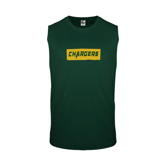 Chargers Supreme Gold - Sleeveless Dry Fit T-Shirt