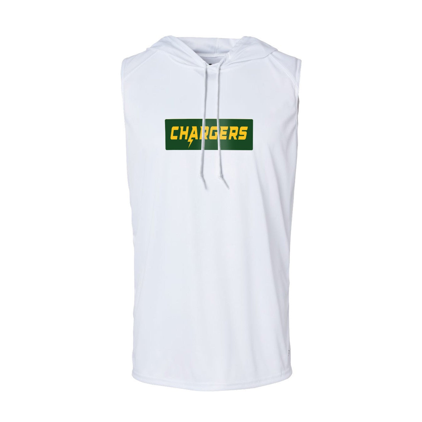 Chargers Supreme Green - Sleeveless Hooded Dry Fit T-Shirt