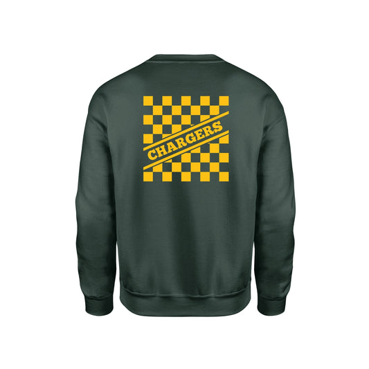Cheer Gold Checkered - Unisex Sweatshirt
