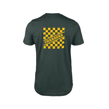 Cheer Gold Checkered - Unisex T-Shirt