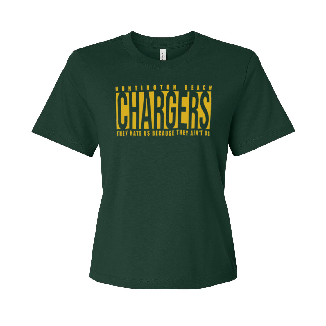 Chargers Hate Gold 2026 - Womens Heavy T-Shirt