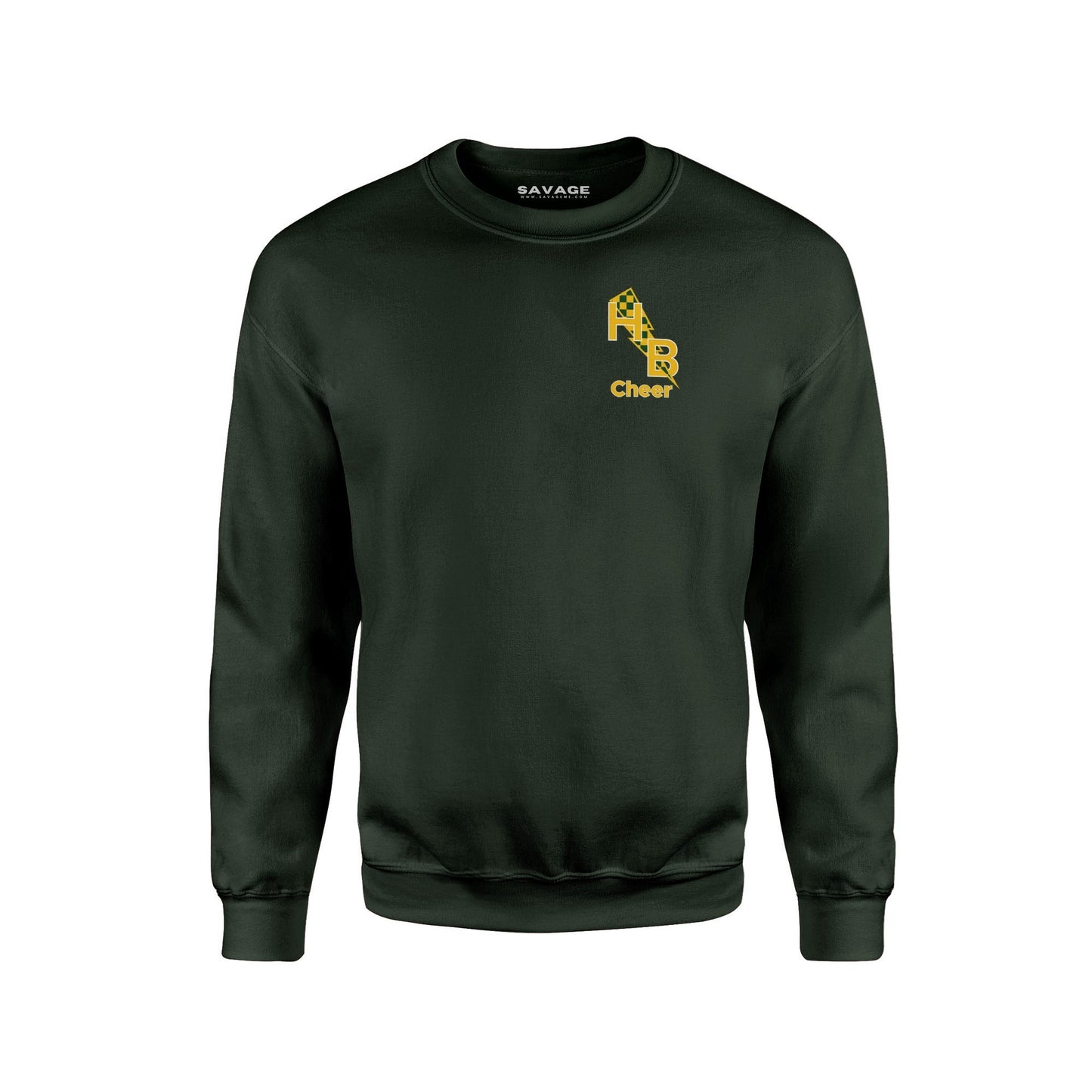 Cheer Gold Checkered - Unisex Sweatshirt