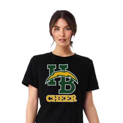 Cheer Lockup - Womens Heavy T-Shirt